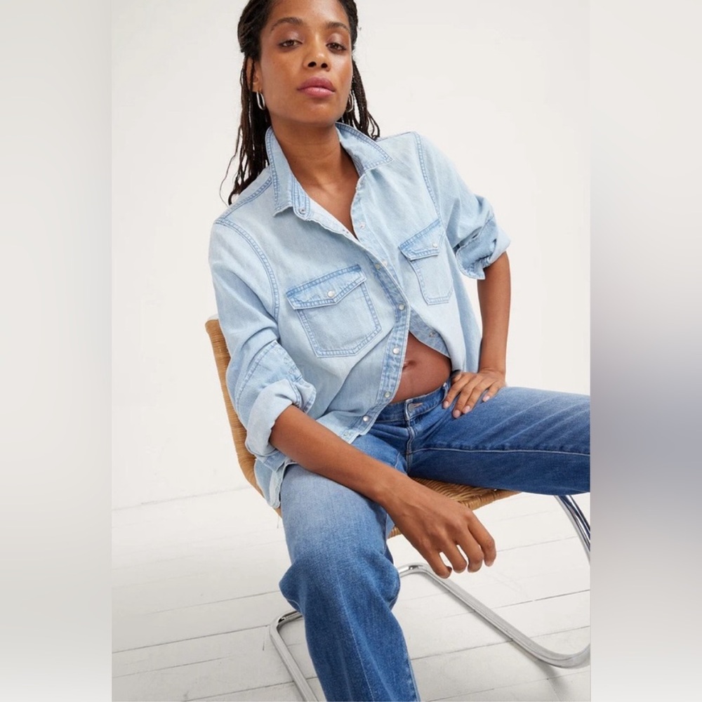 Hatch Denim Shirt